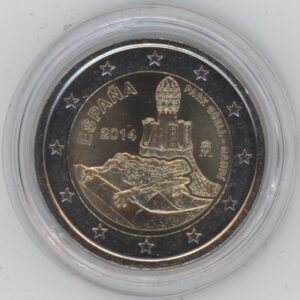 Espagne 2 Euros 2014 Parc Güell (vz-unz)