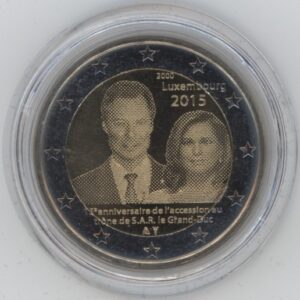 Luxembourg 2 Euro 2015 Grand-Duc Henri (-unz)