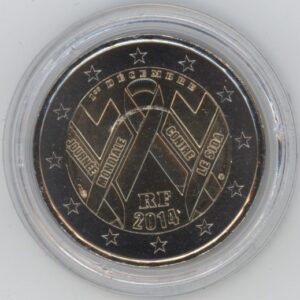 France 2 Euros 2014 Sidaction (unz)