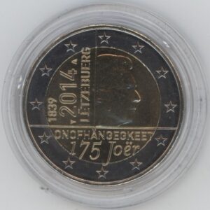 Luxembourg 2 Euros 2014 Traité de Londres (-unz)