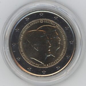 Pays-Bas 2 Euros 2014 Double portrait (vz-unz)