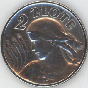 Pologne 2 Zlotys 1925. (ss) en argent