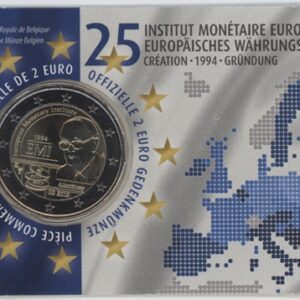 Belgique Coincard 2 Euro 2019 Institut monétaire européen (Fdc)