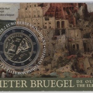 Belgique Coincard 2 Euro 2019 Pierre Brueghel l'Ancien version Flamande (Fdc)