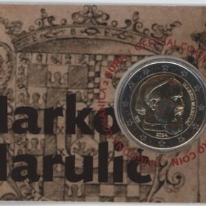 Croatie Coincard 2 Euro 2024 Marko Marulić (unz)