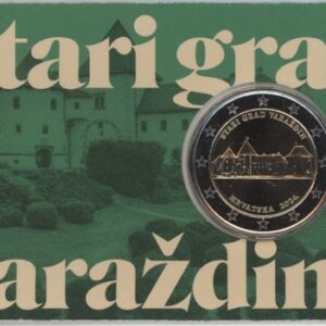 Croatie Coincard 2 Euro 2024 Varaždin (unz)