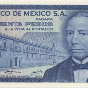 Mexico 50 Pesos 1973 Neuf