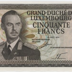 Luxembourg 50 Francs 1972
