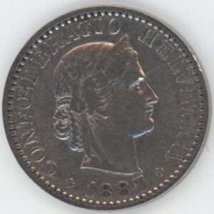 20 Centimes 1887 (s)