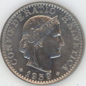 20 Centimes 1959 (vz)