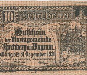 Autriche Kirchberg 10 Heller 1920