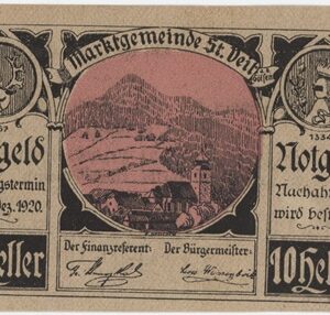 Autriche St. Veit 10 Heller 1920