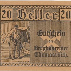 Autriche Thomasroith 20 Heller 1920