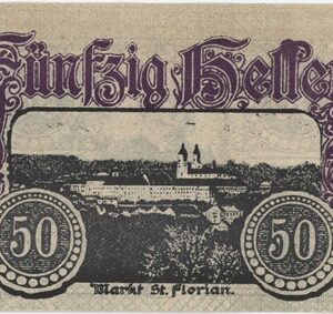 Autriche St. Florian 50 Heller 1920