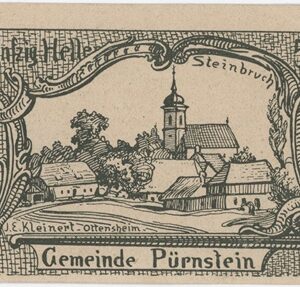Autriche Pürnstein 50 Heller 1920
