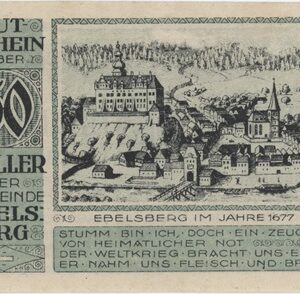 Autriche Ebelsberg 50 Heller 1920