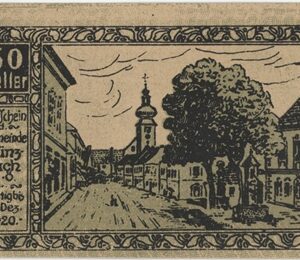 Autriche Münzbach 50 Heller 1920