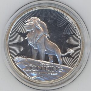 Niue 2 Dollars 2019 Roi Lion 1 OZ Fine Silver 999 (Fdc)