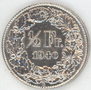 50 Centimes 1940 (ss+)