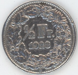 50 Centimes 1928 (ss)