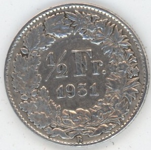 50 Centimes 1931 (ss)