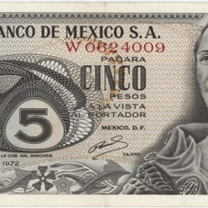 Mexico 5 Pesos 1972