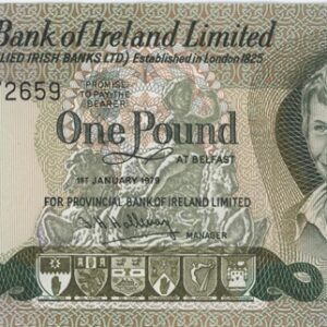 Irlande du Nord 1 Pound 1979 Provincial Bank of Ireland Neuf