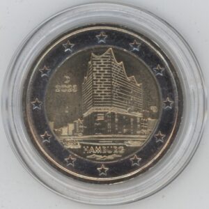 Allemagne 2 Euro 2023 J Hambourg Philharmonie de l'Elbe (unz)