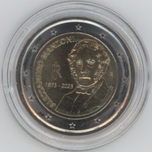 Italie 2 Euro 2023 Alessandro Manzoni (-unz)