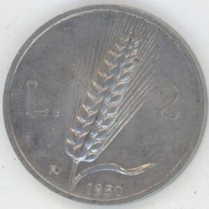 Italie 2 Lires 1950 R (ss)