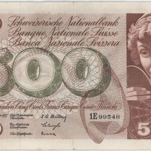 500 Francs 1957 Fontaine de Jouvence