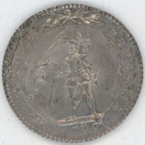 République Helvetique 5 Batzen 1799 B (vz)