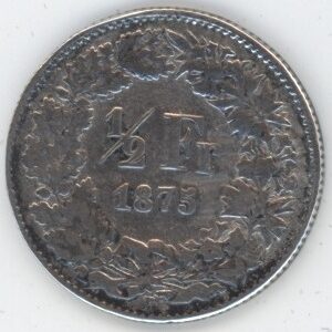 50 Centimes 1875 (s)