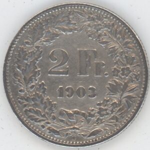 2 Francs 1903 (s-ss)