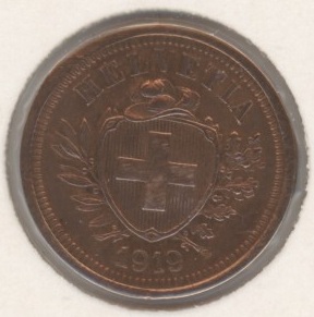 1 Centime 1919 (ss)