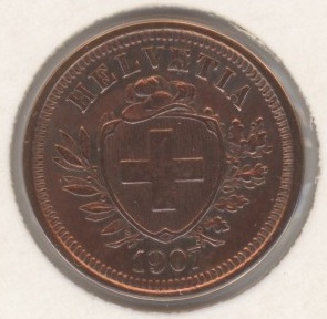 1 Centime 1907 (ss-vz)