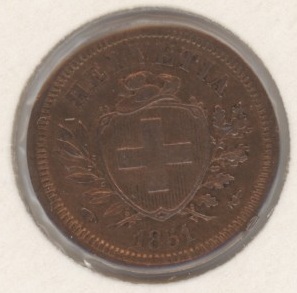 1 Centime 1851 (vz)