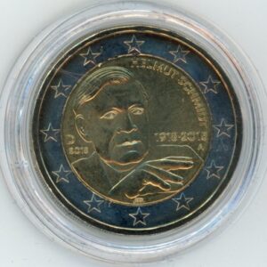 Allemagne 2 Euro 2018 A  Helmut Schmidt (vz-unz)