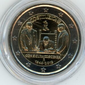 Italie 2 Euro 2018 Constitution (-unz)