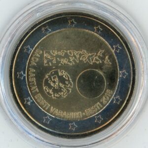 Estonie 2 Euro 2018 Indépendance de l'Estonie (-unz)
