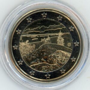 Finlande 2 Euro 2018 Parc national de Koli (-unz)