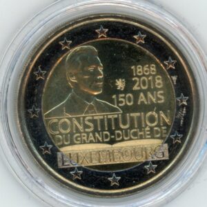 Luxembourg 2 Euro 2018 Luxembourg 2 Euro 2018 (-unz)