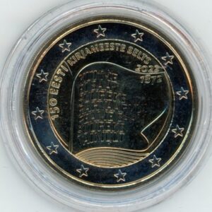 Estonie 2 Euro 2022 Société des lettrés estoniens (-unz)