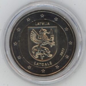 Lettonie 2 Euro 2017 Latgale (-unz)