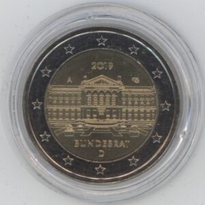 Allemagne 2 Euro 2019 A Bundesrat (-unz)