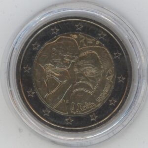 France 2 Euro 2017 Auguste Rodin (-unz)