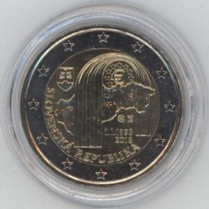 Slovaquie 2 Euro 2018 République Slovaque (-unz)