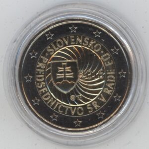 Slovaquie 2 Euro 2016 Présidence de l'UE (-unz)
