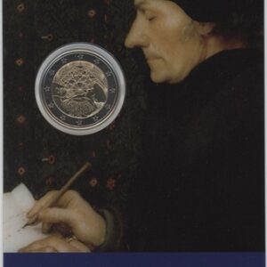 Malte 2 Euro 2022 Coin card Programme Erasmus 35 ans (BU)