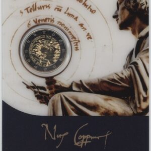 Malte 2 Euro 2023 Coin card Nicolas Copernic (BU)